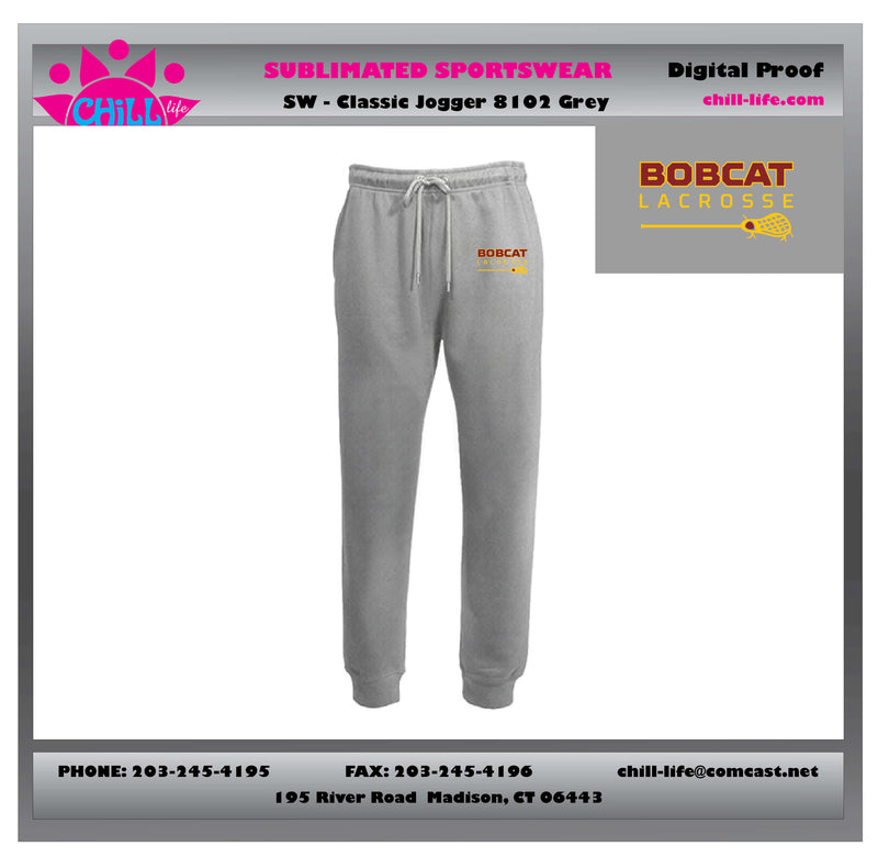 South Windsor Lacrosse Classic Joggers- Black or Gray