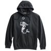 Mermaid with Soccer Ball Soccer Heavyweight Cotton Hoodie