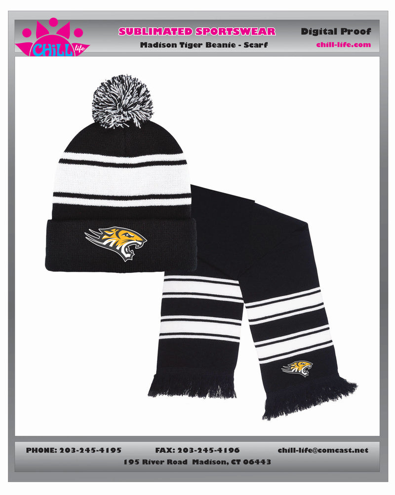 DANIEL HAND SCARF AND HAT SET-