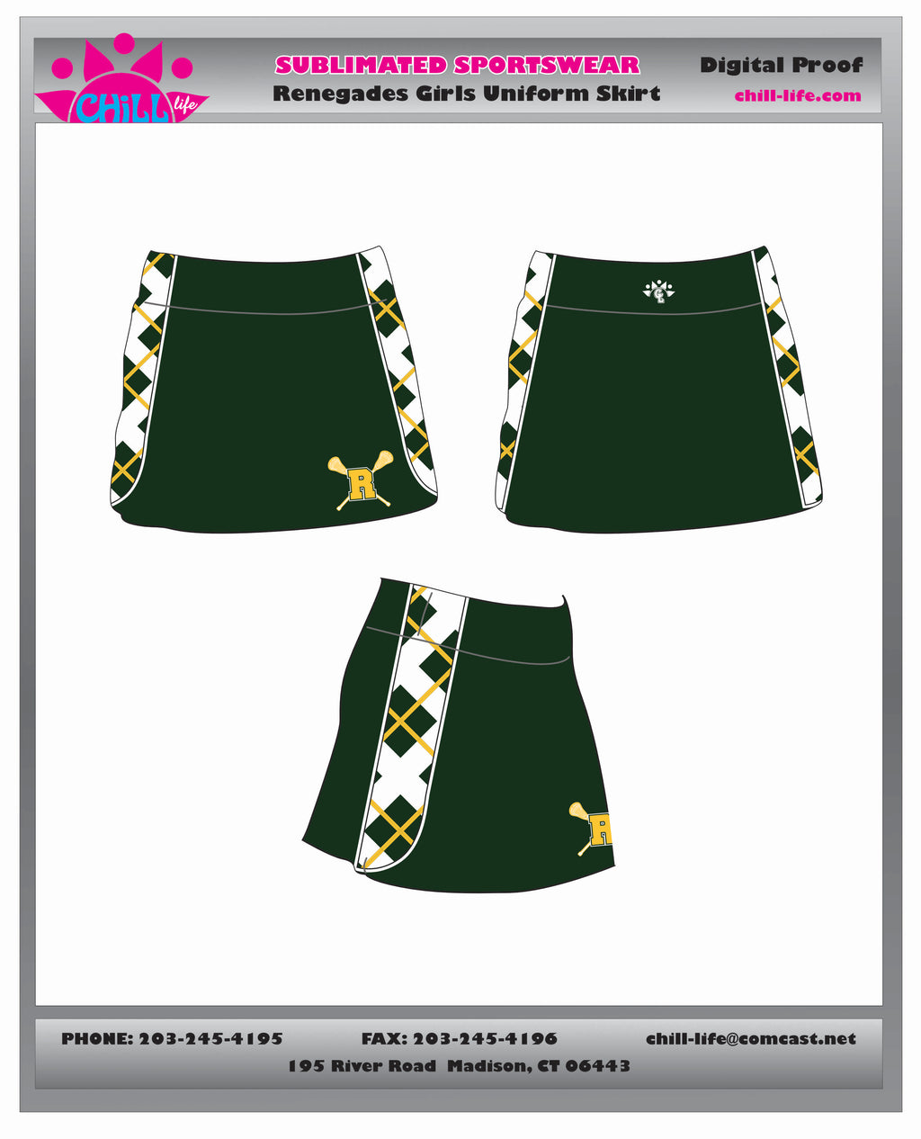 Renegades Girls Skirt