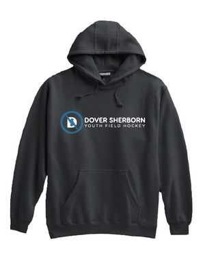Dover Sherborn Field Hockey Heavy Weight Hoodie-BLACK