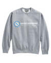 DOVER SHERBORN CREW SWEATSHIRT-BLACK, GREY