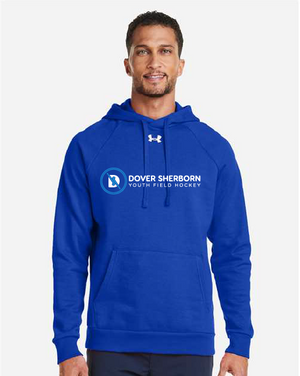 Under Armour Rival Fleece Hoodie-ROYAL,BLACK,WHITE