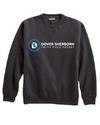 DOVER SHERBORN CREW SWEATSHIRT-BLACK, GREY