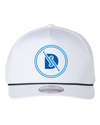 DOVER SHERBORN FIELD HOCKEY ROPE HAT-white,royal,black