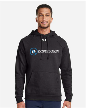 Under Armour Rival Fleece Hoodie-ROYAL,BLACK,WHITE
