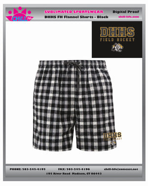 DHHS Field Hockey Flannel Shorts