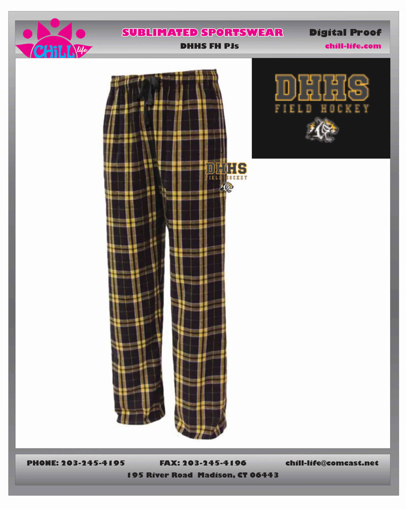 DHHS Field Hockey Flannel PJS