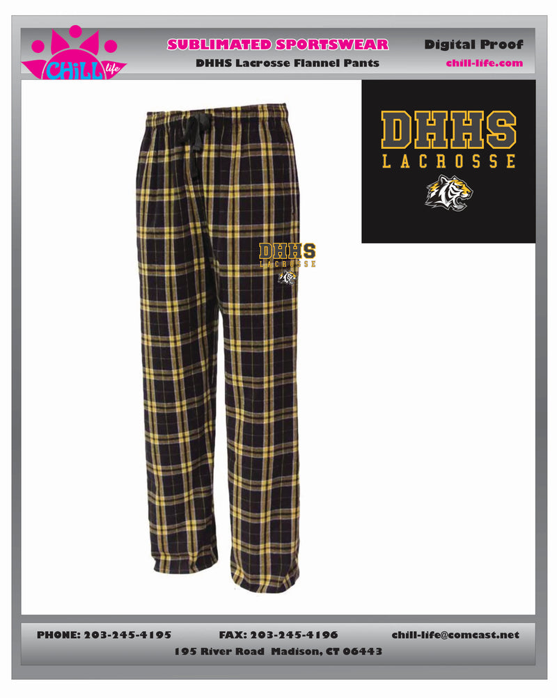 DANIEL HAND GIRLS LACROSSE FLANNEL PJS