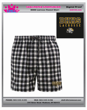 DANIEL HAND GIRLS LACROSSE FLANNEL SHORTS