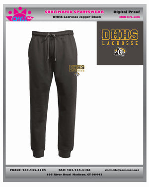 DANIEL HAND GIRLS LACROSSE JOGGERS-BLACK OR GREY