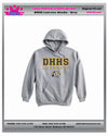 DANIEL HAND GIRLS LACROSSE HOODIE-BLACK
