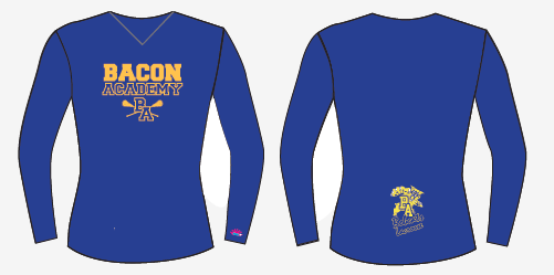 Bacon Academy Long Sleeve Shooter Shirt