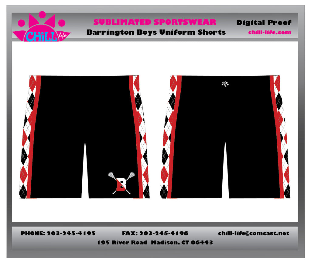 Barrington Lacrosse Uniform Short-