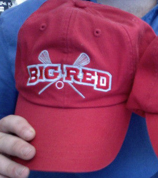 Big Red Lax Cap