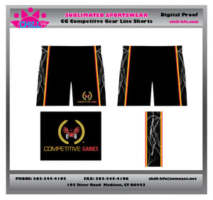 9 inch Performance Short with pockets-Lightening