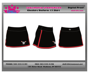 Cheshire Lacrosse Girls Game Skort