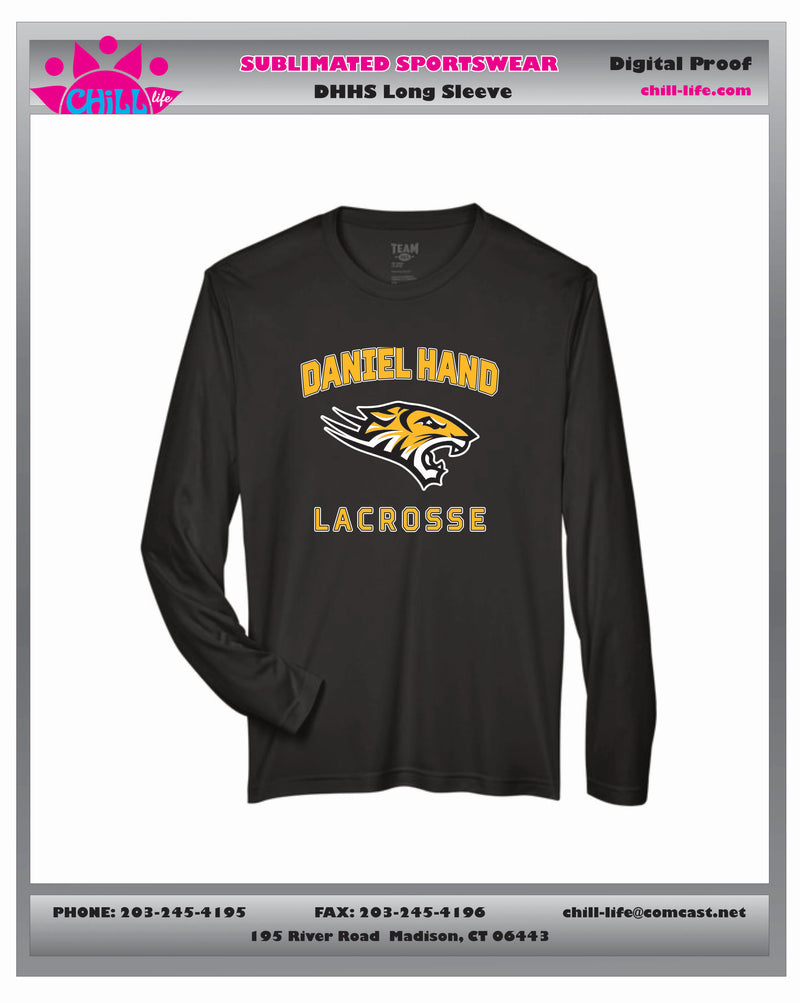 DANIEL HAND GIRLS LACROSSE LONG SLEEVE PERFORMANCE TEE