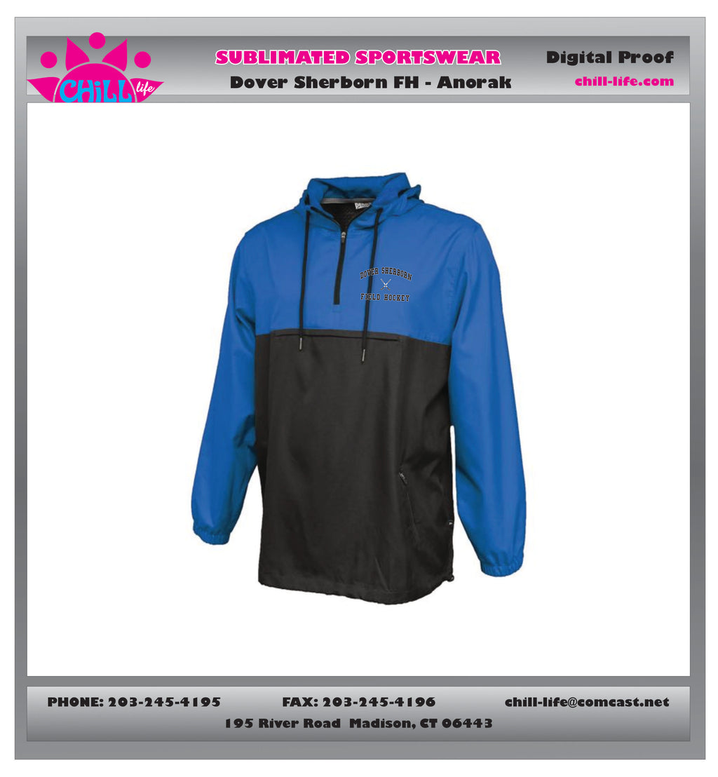 Dover Sherborn Field Hockey Colorblock Anorak