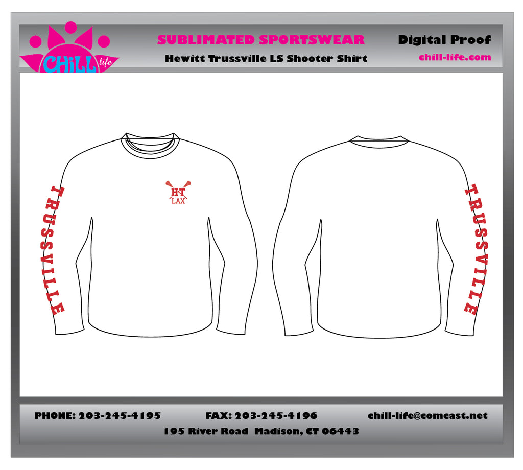 Hewitt Long Sleeve Shooter Shirt-Performance Fabric