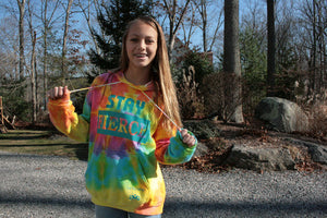 STAY FIERCE Tie-Dye Hoodies