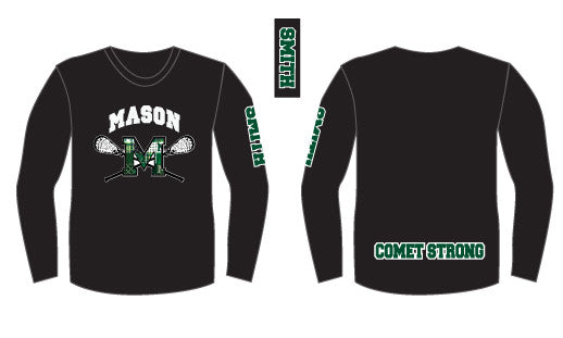 Boy's/Men's Cut Custom Sublimated Long Sleeve Shooter Shirt