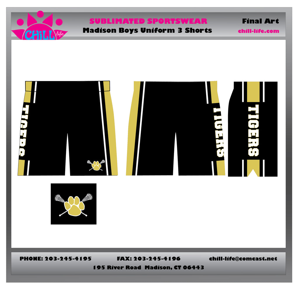 BUNDLED SET PRICING-BOYS MADISON UNIFORM SHORT