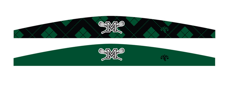 Mason Custom Sublimated Headband/Bandana- open ended ties behind head