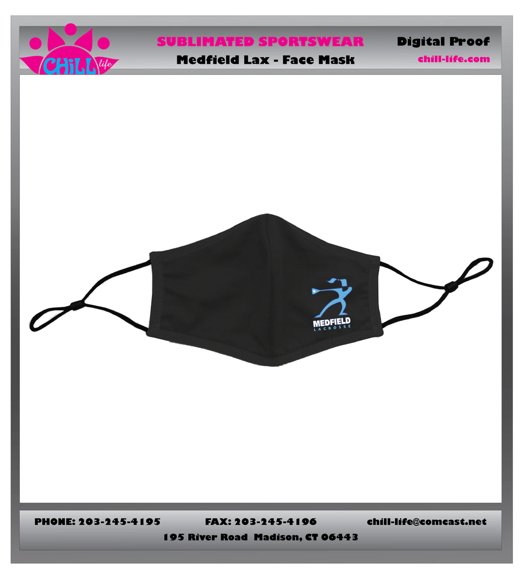 MEDFIELD Girls Lacrosse Custom Mask