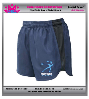 Medfield Girls Lacrosse Field Shorts