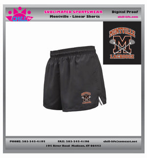 Montville Lacrosse Girls Linear Short