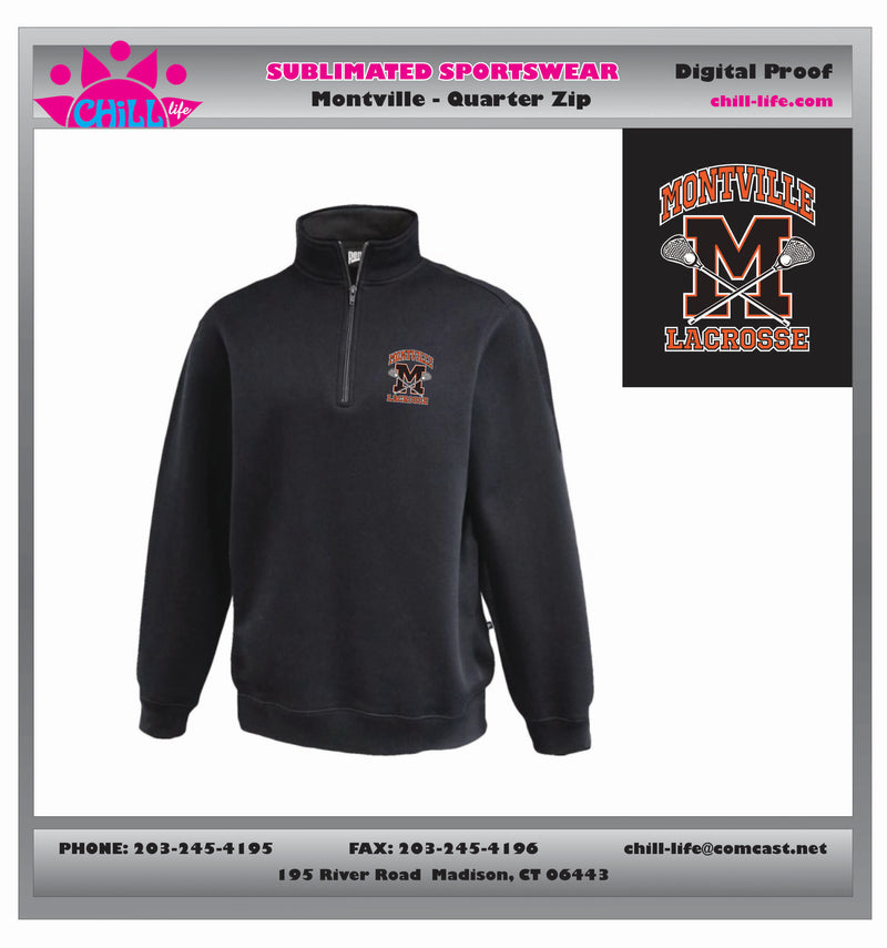 Montville Lacrosse 1/4 Zip-Unisex