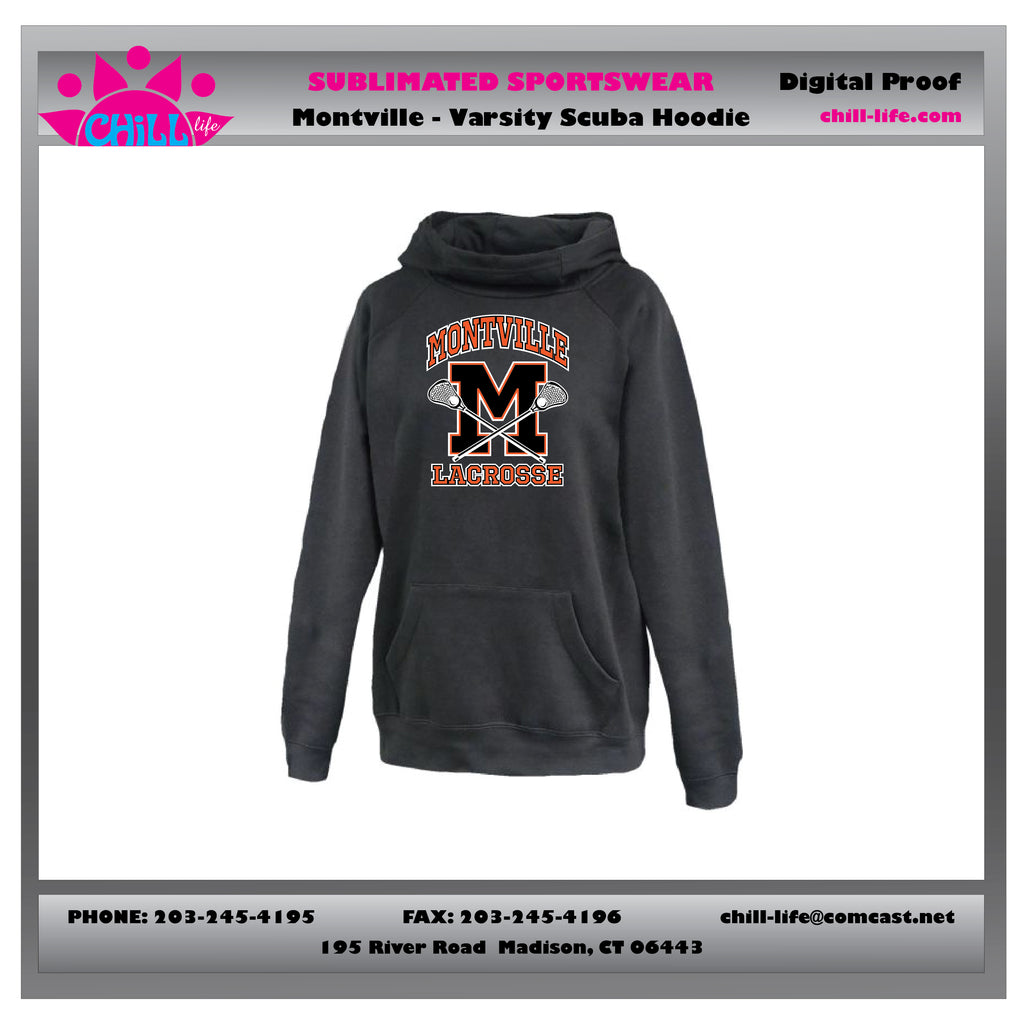 MONTVILLE LACROSSE WOMEN'S SCUBA HOODIE