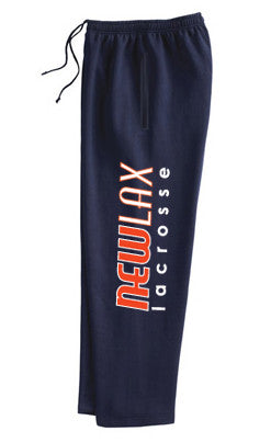 NewLax Open Bottom Sweatpants