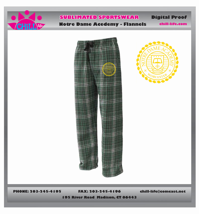 Notre Dame Field Hockey Flannel PJS