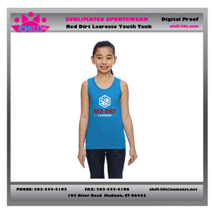 Red Dirt Lacrosse Racerback Tank Top