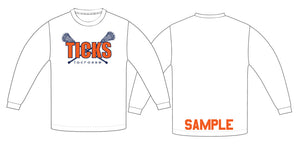 TICKS White Long Sleeve Shooter Shirt