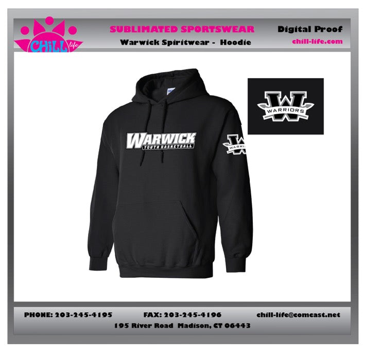 Warwick Warriors Basketball Performance Hoodie