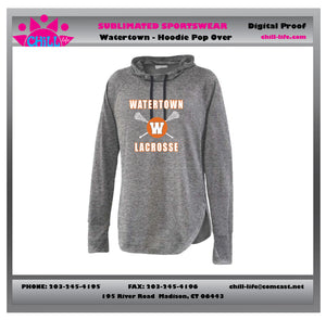 Watertown Lacrosse Women's Popover Hoodie 5624