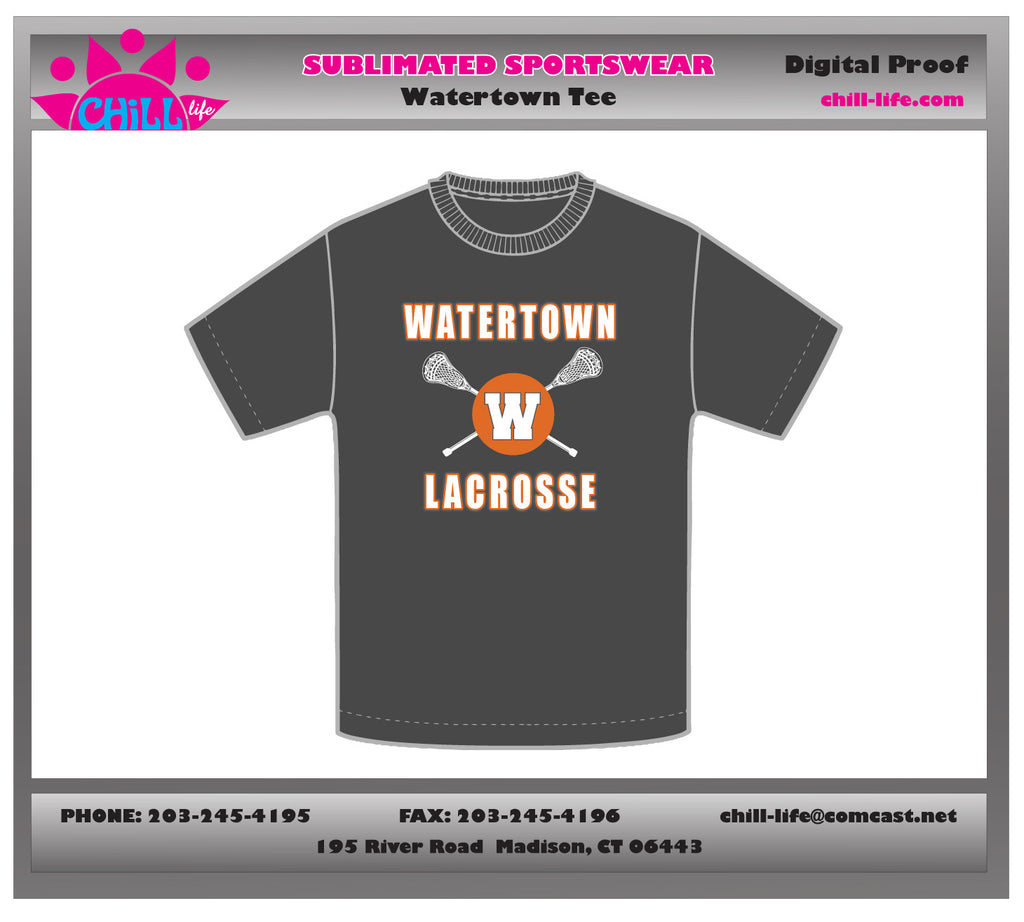 Watertown Lacrosse Tee